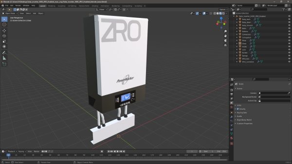 Solar inverter 5000 ZRO Enabled