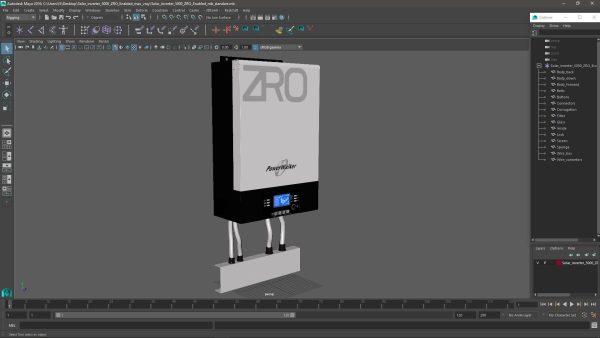 Solar inverter 5000 ZRO Enabled