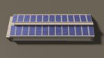 Solar roof on factory 24e01