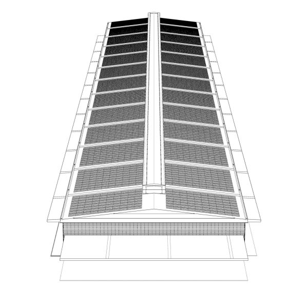 Solar roof on factory 24e01