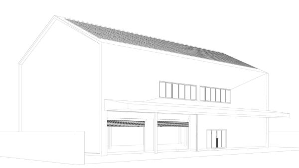 Solar roof on warehouse 24e02