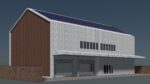 Solar roof on warehouse 24e02