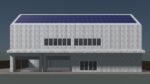Solar roof on warehouse 24e02