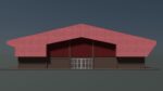 Solar roof on warehouse 24e03