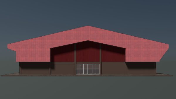 Solar roof on warehouse 24e03