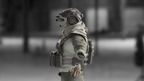 SOLDIER High Poly equipment