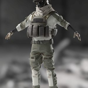 SOLDIER High Poly equipment