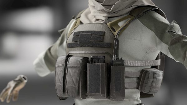 SOLDIER High Poly equipment