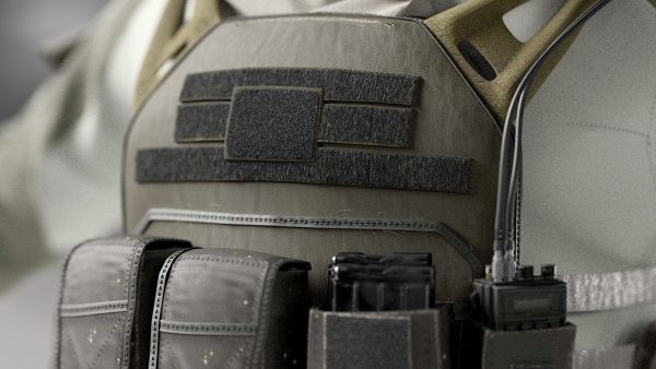 SOLDIER High Poly equipment