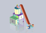 Solid particle feeder