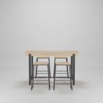 Solid Wood Coffee Table Set