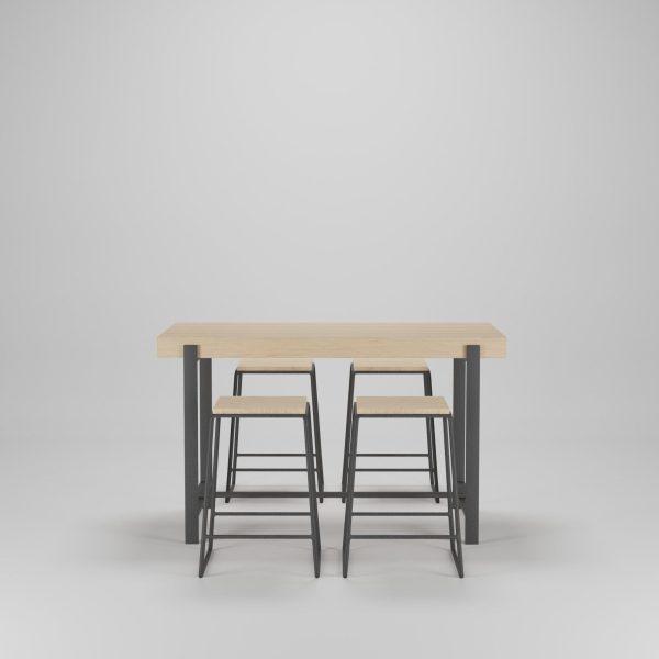 Solid Wood Coffee Table Set