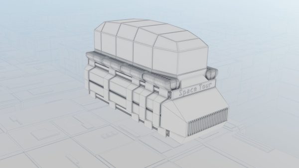 Space bus for space tourism