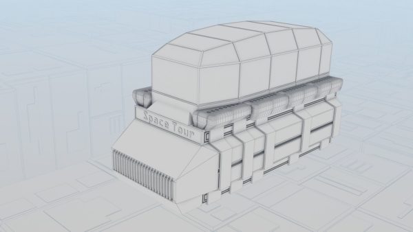 Space bus for space tourism