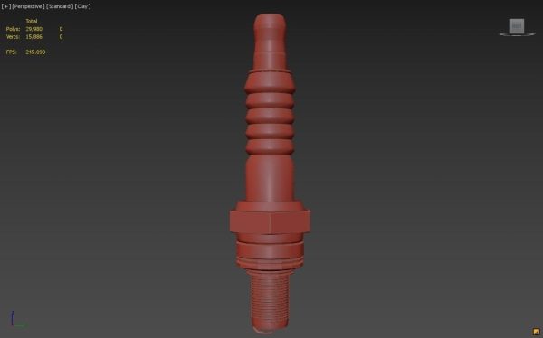 Sparkplug 3d model