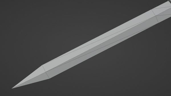 Spatha sword with Caroling handle