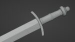 Spatha sword with Caroling handle