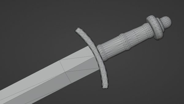 Spatha sword with Caroling handle