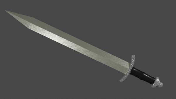 Spatha sword with Caroling handle