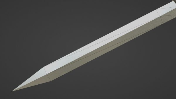 Spatha sword with Caroling handle