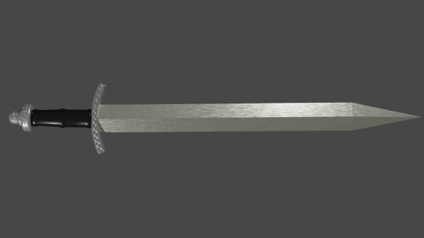 Spatha sword with Caroling handle