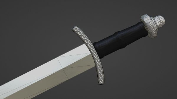 Spatha sword with Caroling handle