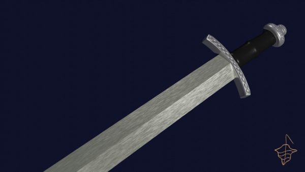 Spatha sword with Caroling handle