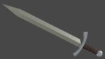 Spatha sword with Falchion handle