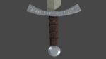 Spatha sword with Falchion handle