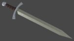 Spatha sword with Falchion handle