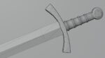 Spatha sword with Falchion handle