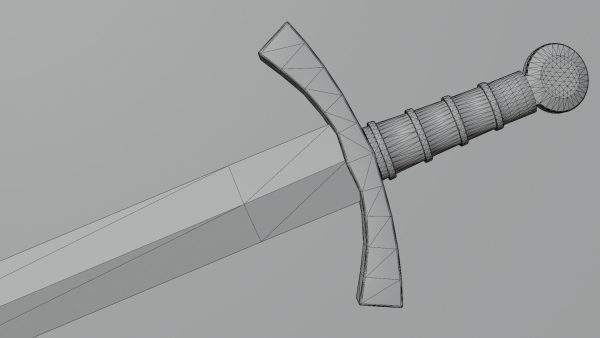 Spatha sword with Falchion handle