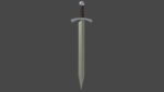 Spatha sword with Falchion handle