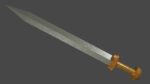 Spatha sword with Langsax handle