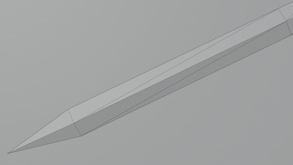Spatha sword with Langsax handle