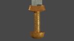 Spatha sword with Langsax handle