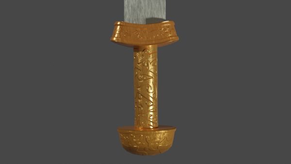 Spatha sword with Langsax handle