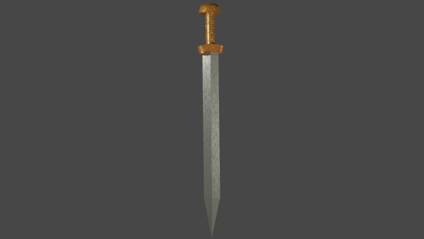 Spatha sword with Langsax handle