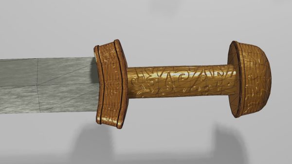 Spatha sword with Langsax handle