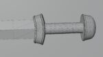 Spatha sword with Langsax handle