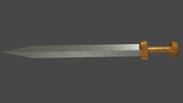 Spatha sword with Langsax handle