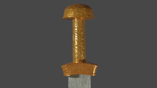 Spatha sword with Langsax handle
