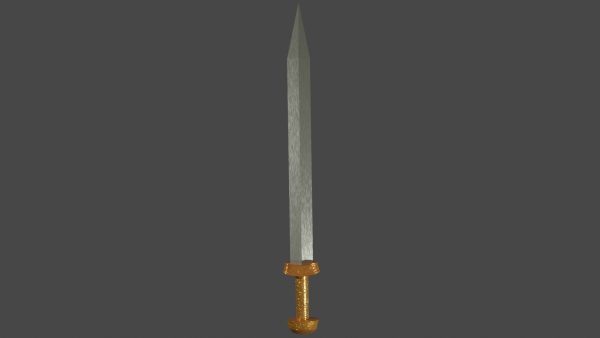 Spatha sword with Langsax handle