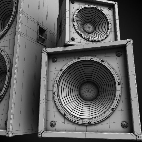 Speakers three - three