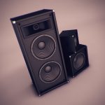 Speakers three - three