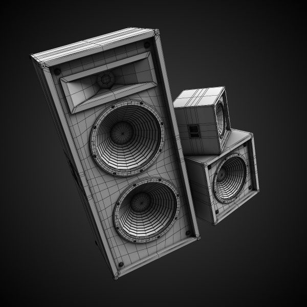 Speakers three - three