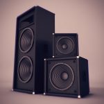 Speakers three - three