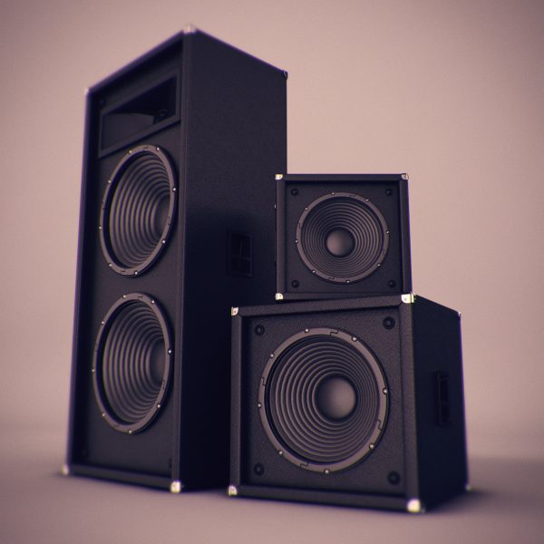 Speakers three - three