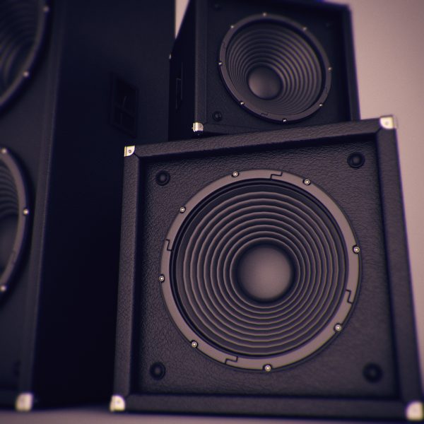 Speakers three - three