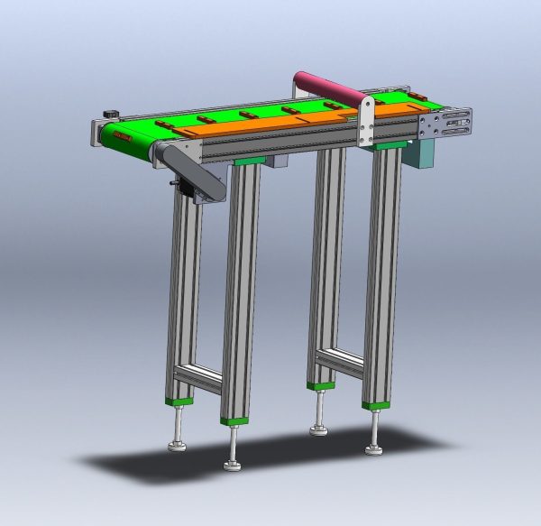 Special type belt machine